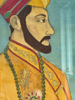 'Indian Prince in Saffron' -Original Watercolor