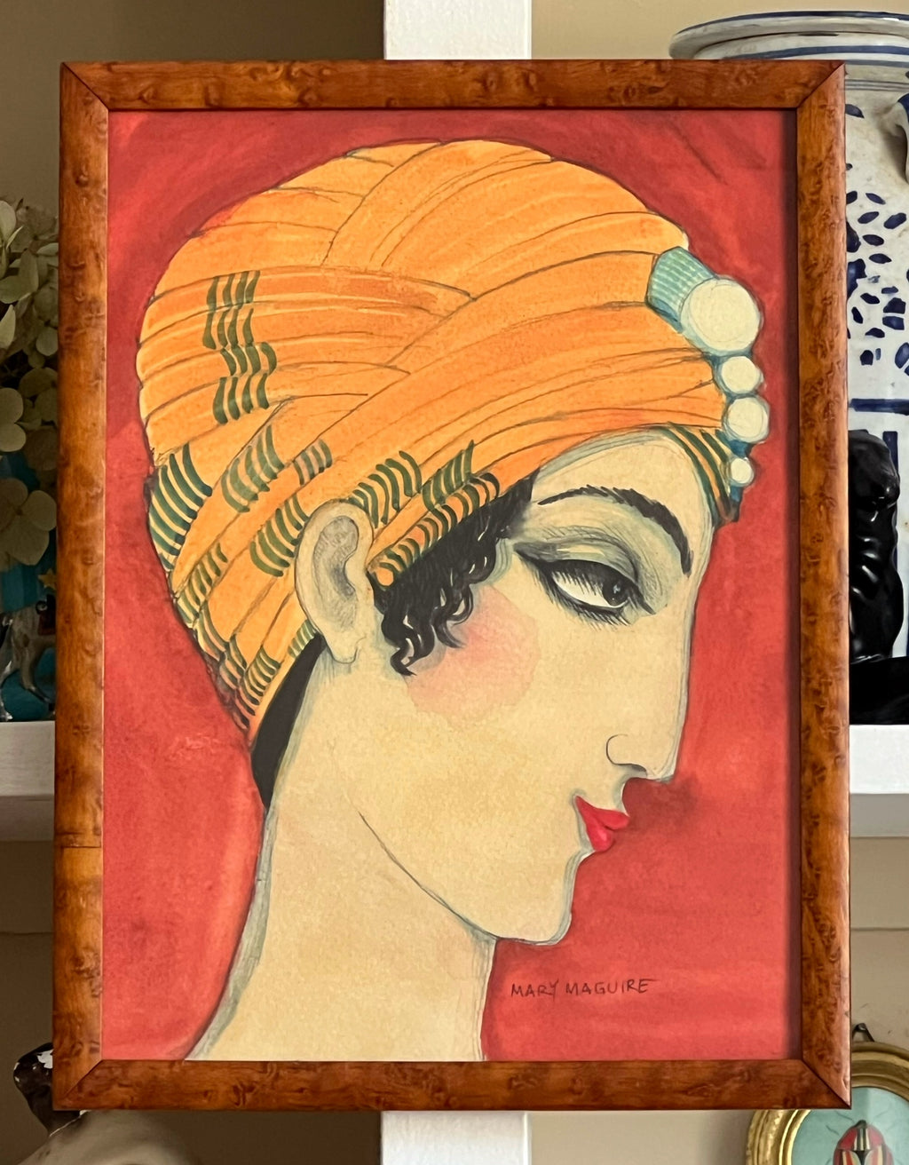 '1920's Girl in a Turban'