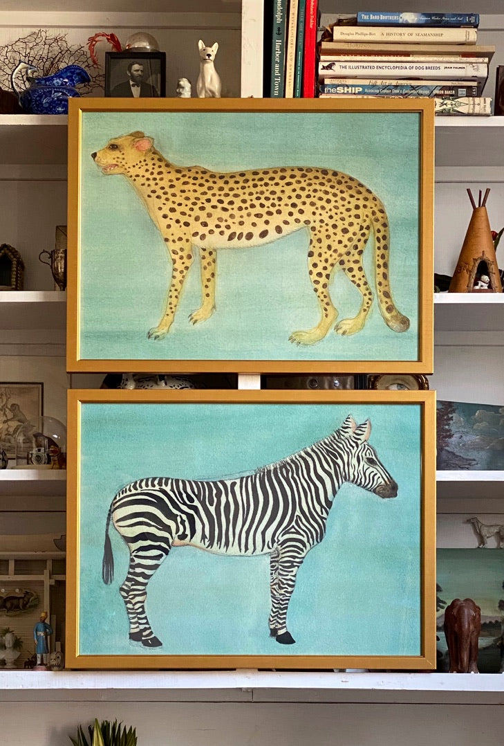 'Cheetah' and 'Zebra' -per piece