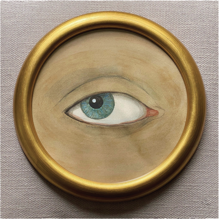 'Lover's Eye' -12 inch round