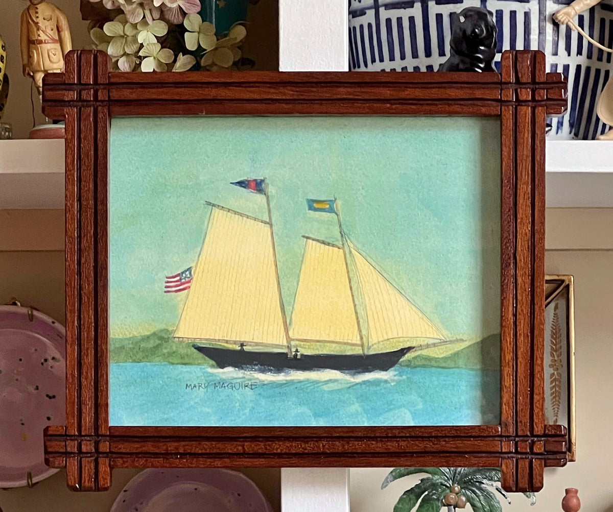 Mary Maguire Art | Ship 'Hadlyme'