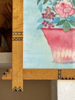 'Bluebird and Flowers'