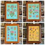 'Embroidery Flowers' -per piece