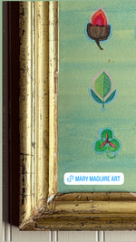 'Sprouting Seeds' -Original Watercolor Painting