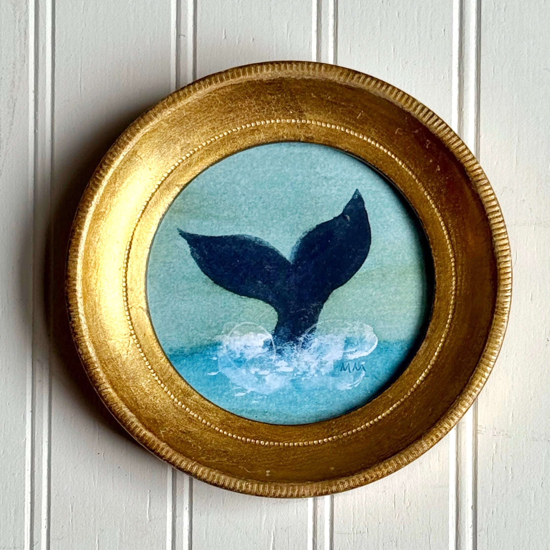'Fluke- Blue Sky' -miniature