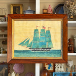 ‘The Ship Rainbow- with Blue Sails'