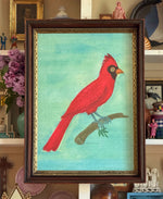 'Perching Cardinal'