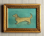 ‘Longhaired Dachshund- Blonde’ -Original Watercolor Painting