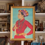 'Indian Prince in Red Robes'