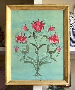 'Floribunda Rose in Pink' -Original Watercolor Painting