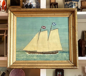 The Ship 'Scotland’ -Original Watercolor Painting