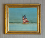 The Ship 'Stars and Stripes' -Original Watercolor Painting