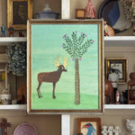 ‘Moose Under an Açaí Palm’