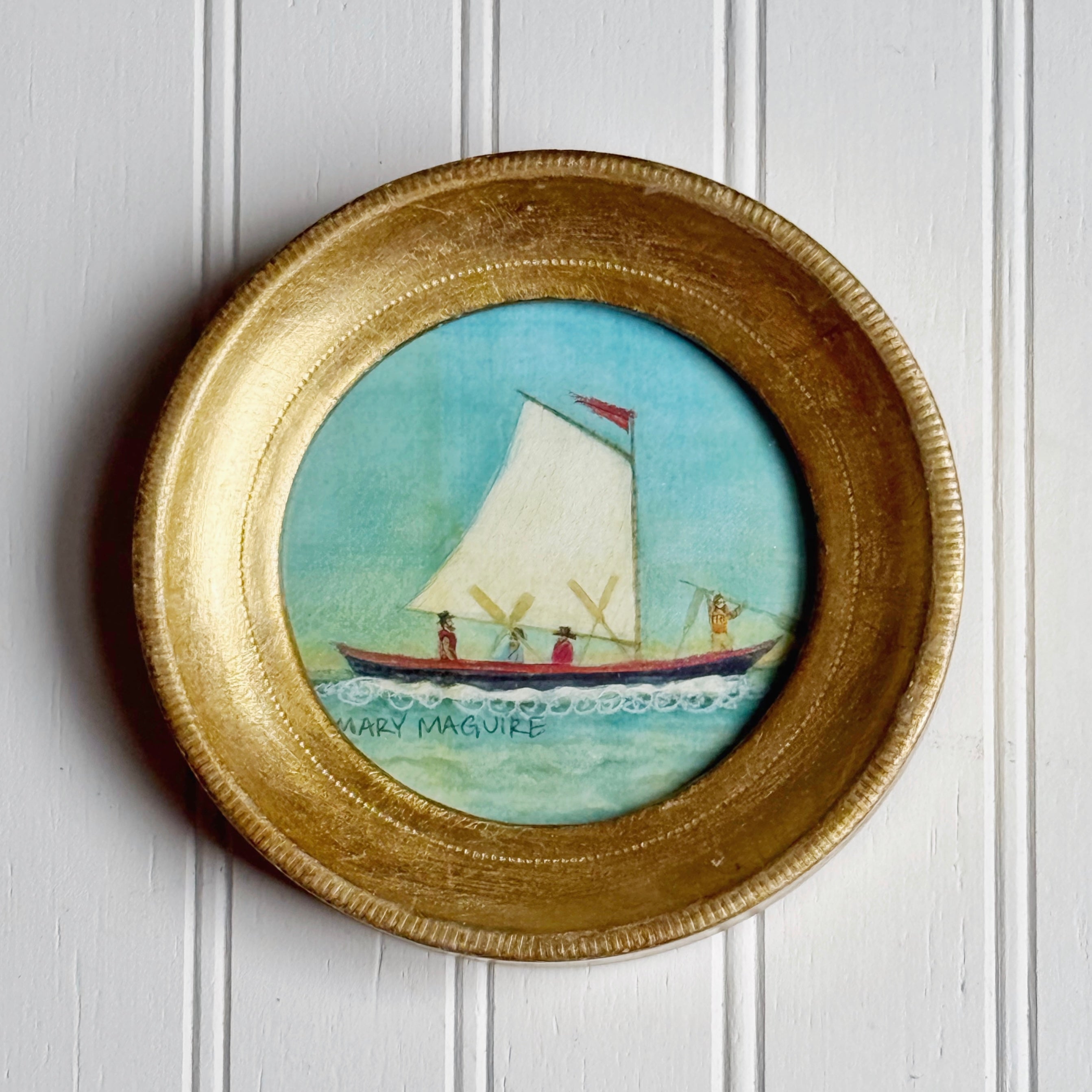 'Sailors at Sea' -miniature
