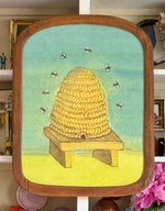 'Straw Beehive Skep'