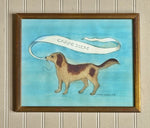 'Carpe Diem- Dog with a Banner'