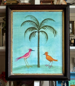 ‘Birds Under a Palm’