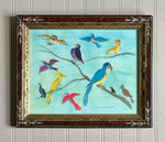 'A Small Flock of Roosting Birds'