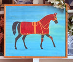 'Red Blanketed Horses' -per piece