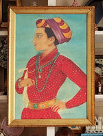 'Indian Prince in Red Robes'