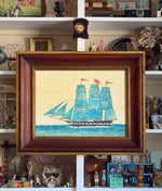 ‘The Ship Rainbow- with Blue Sails'