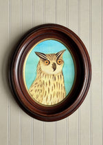 'Portrait of a Horned Owl'