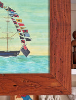 Clipper Ship with 'All Flags Flying’