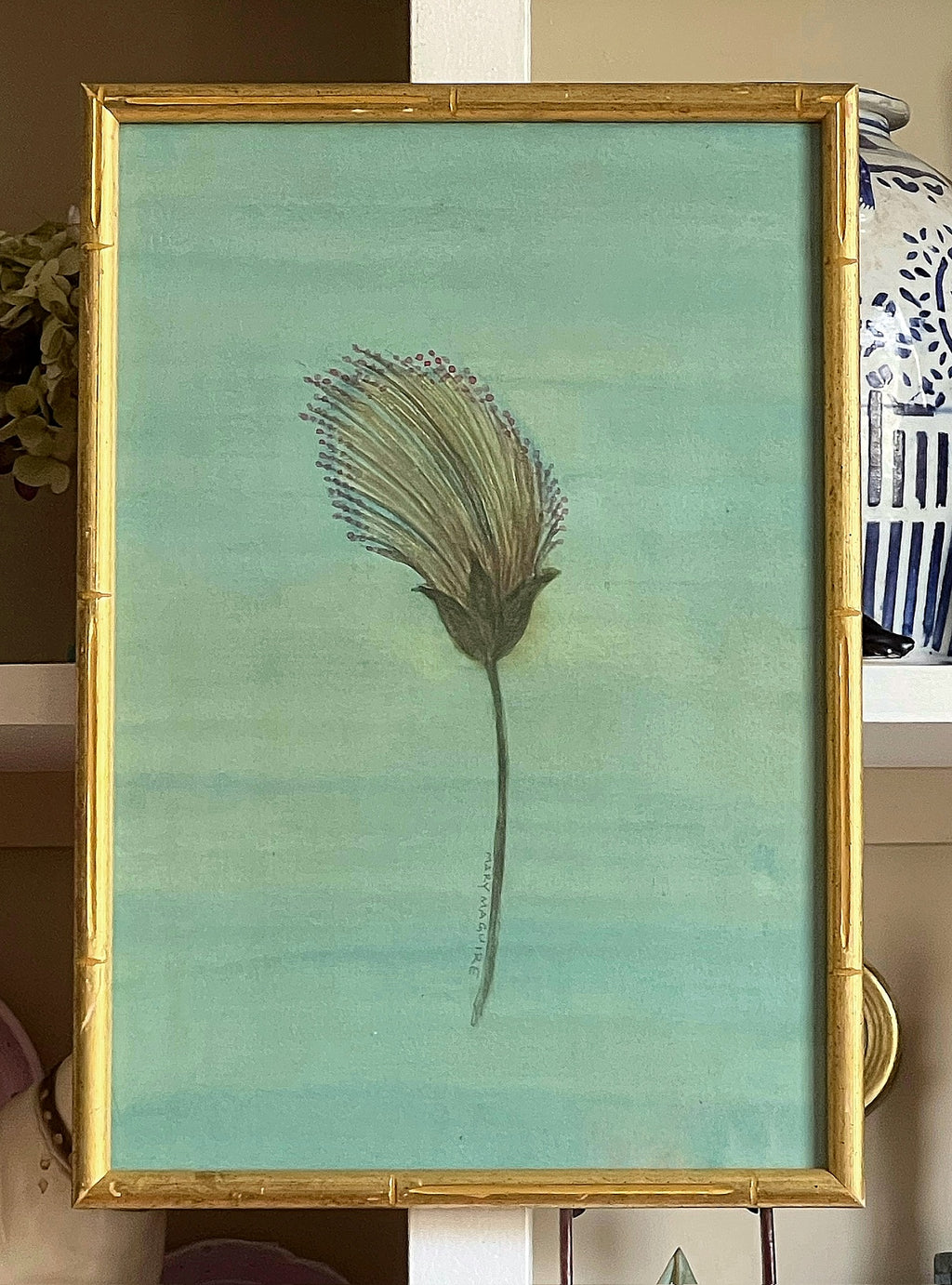 'Fan Grass' -Original Watercolor Painting