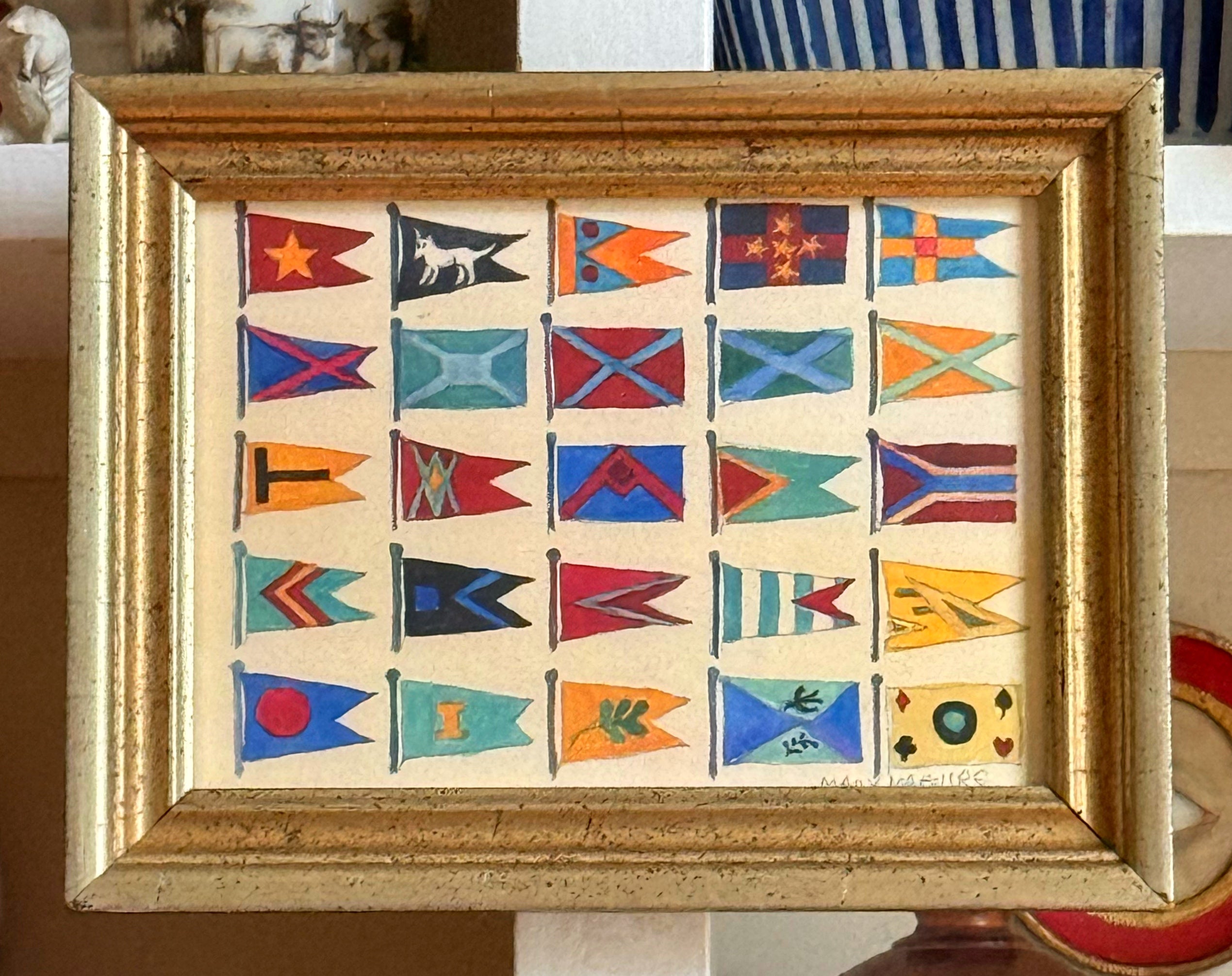 'Nautical Flags' -per piece