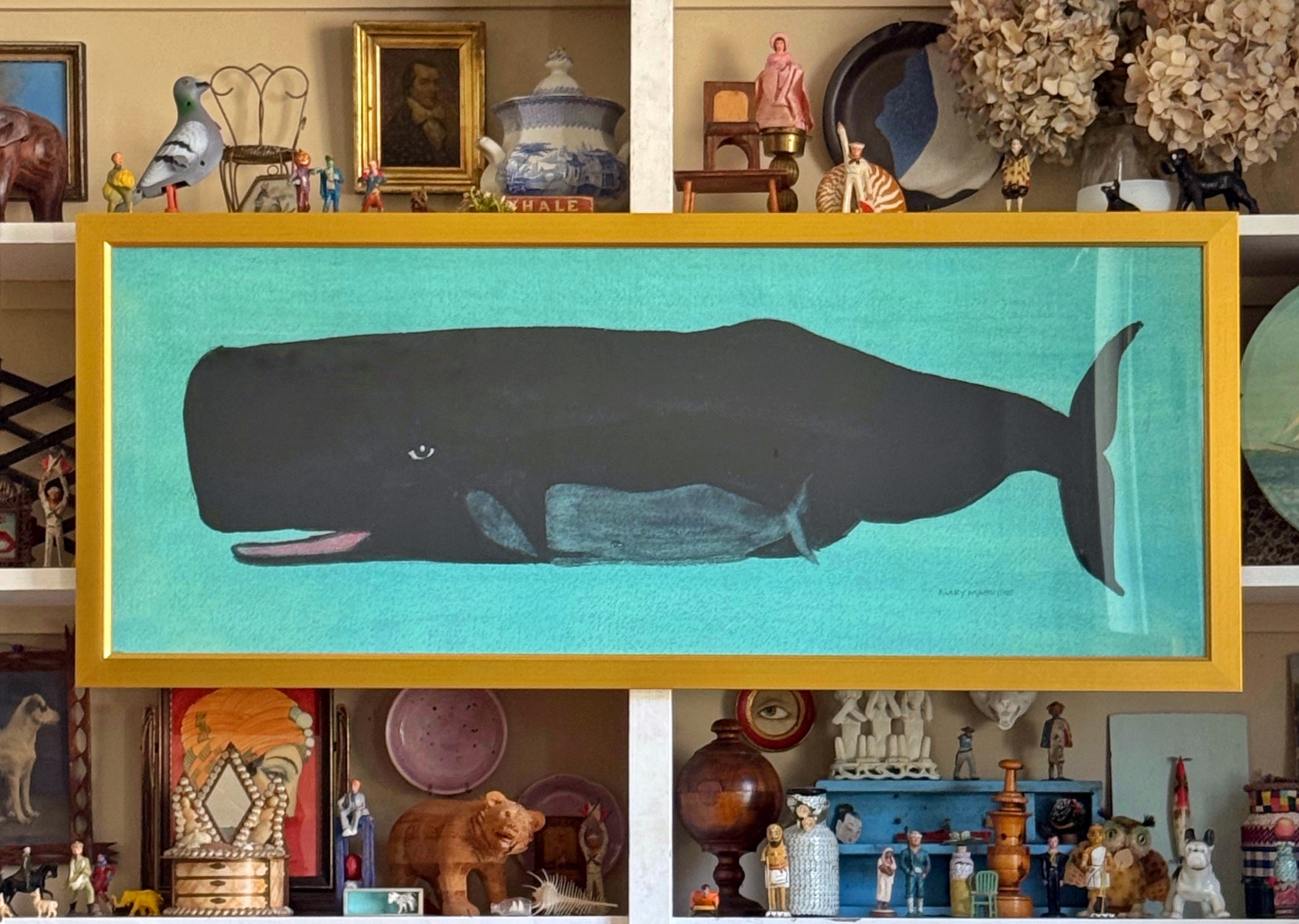 'Mother Whale and Her Calf'