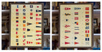 'Nautical Flags' -per piece
