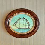 Clipper Ship with 'All Flags Flying'