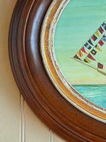 Clipper Ship with 'All Flags Flying'
