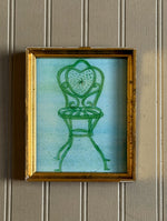 'Garden Chairs of Paris' -miniatures -per piece