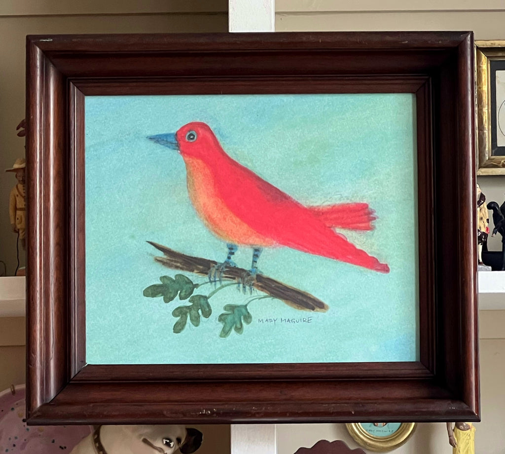 'Ruby Red Bird'