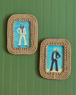 ‘Sailors’ -in Rope Frames -per piece