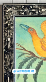 'Golden Phoenix’ -Original Watercolor Painting