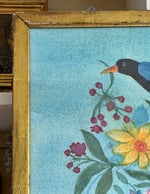 'Bluebird and Flowers'
