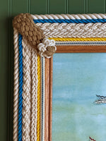The Ship 'Newport' -in braided Maritime Rope frame