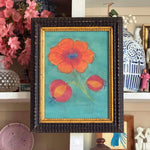 ‘Tangerine Poppy' -Original Watercolor Painting