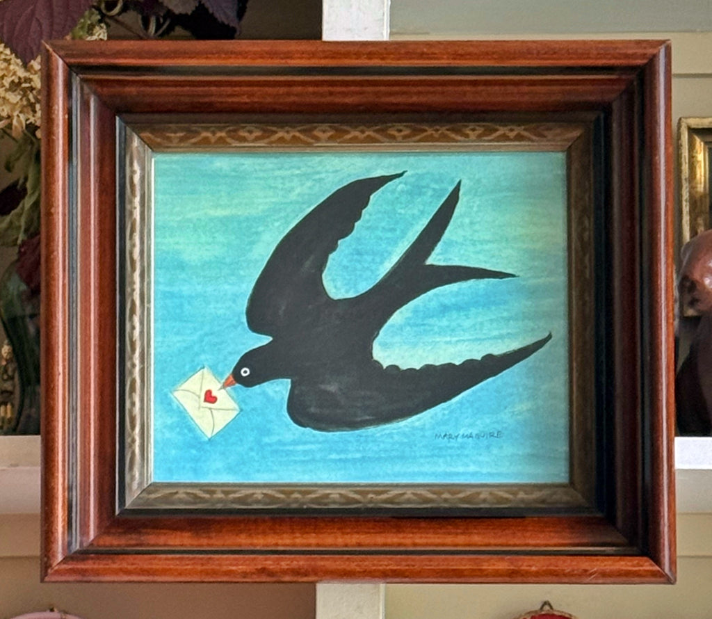 'Swallow Delivering a Love Letter'