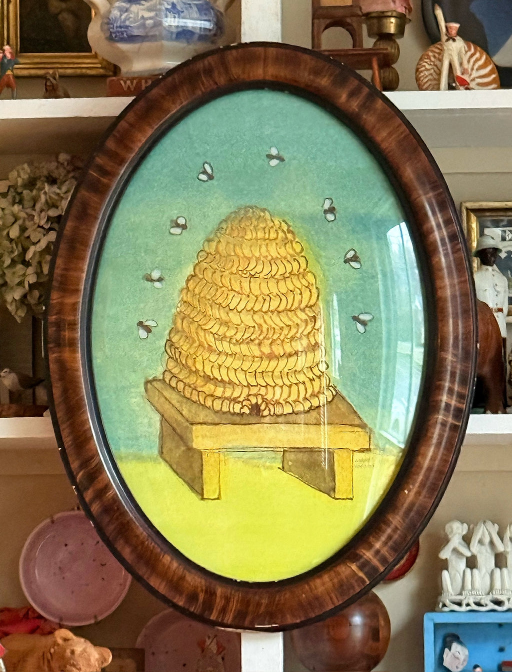 ‘Straw Beehive Skep'