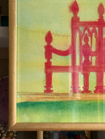 'Palm Tree with Bench' Garden Folly