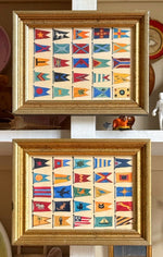 'Nautical Flags' -per piece