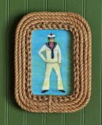 ‘Sailors’ -in Rope Frames -per piece