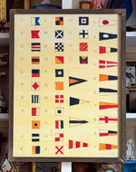 'Nautical Flags' -per piece