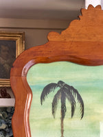 'Giraffe and Rabbit with Palm'