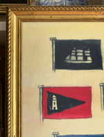 'European Maritime Flags (Lighthouse and Fishes)'