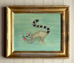 'Ring Tailed Lemur' -Original Watercolor Painting