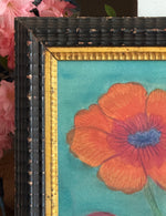 ‘Tangerine Poppy' -Original Watercolor Painting